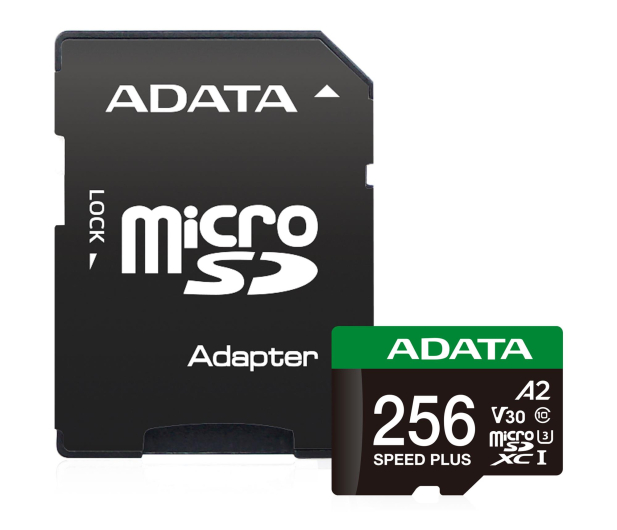 ADATA 256GB microSDXC Speed plus UHS-I U3 V30 - 1333690 - zdjęcie